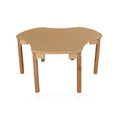 Synergy Union 44" x 48" High Pressure Laminate Group Table with Hardwood Legs- 16"
