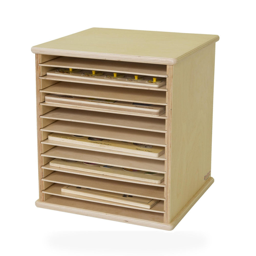 Tabletop Puzzle Rack