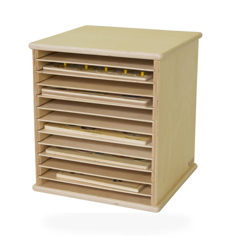 Tabletop Puzzle Rack