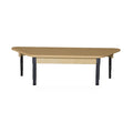 Trapezoidal High Pressure Laminate Table with Adjustable Legs 12"-17"