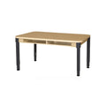 Two Seat Desk with Adjustable Legs 18"-29"