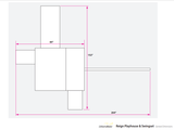 Reign Two-Story Playhouse With Slide and Swing