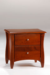 Clove Two-Drawer Nightstand