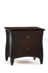 Clove Two-Drawer Nightstand