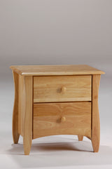 Clove Two-Drawer Nightstand