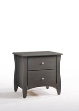 Clove Two-Drawer Nightstand