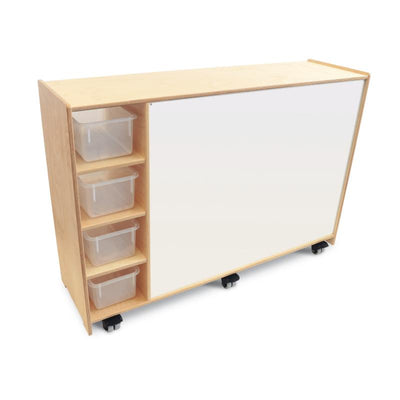 Magnetic Write And Wipe Mobile Cabinet