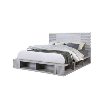 ACME Aromas Queen Bed #color_White Oak