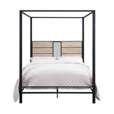 ACME Baara Twin Bed #color_Natural & Sandy Gray