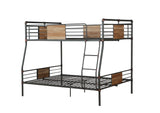 Brantley Metal Bunk Bed (Full/Queen and Queen/Queen)