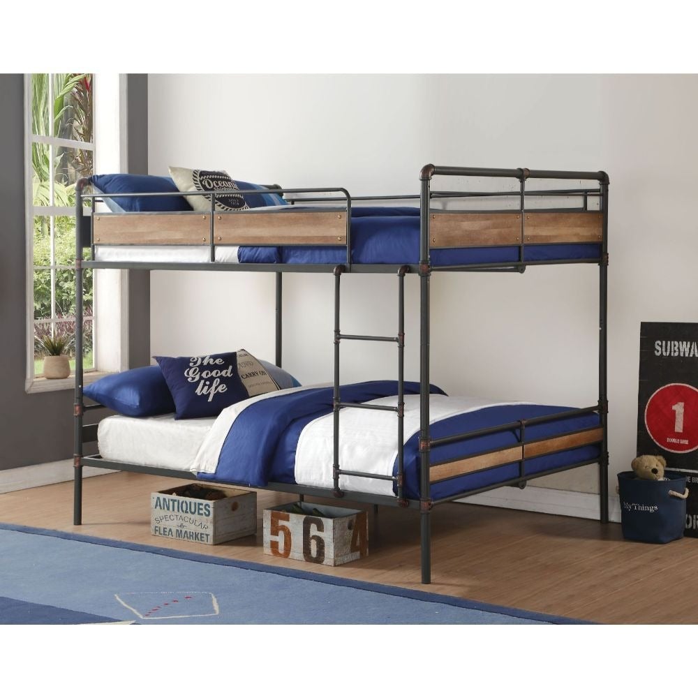 Brantley Metal Bunk Bed (Full/Queen and Queen/Queen)