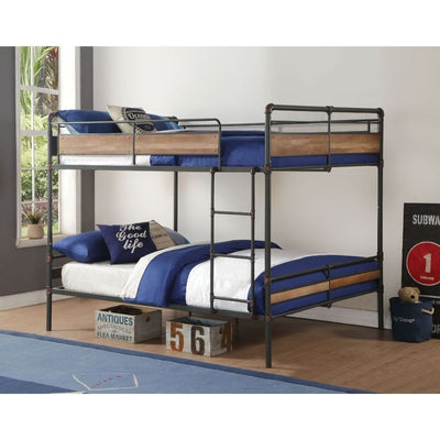 Brantley Metal Bunk Bed (Full/Queen and Queen/Queen)