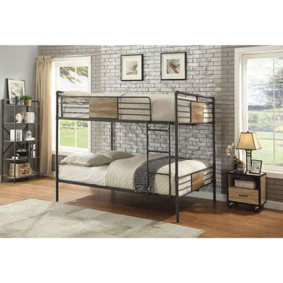 Brantley Metal Bunk Bed (Full/Queen and Queen/Queen)