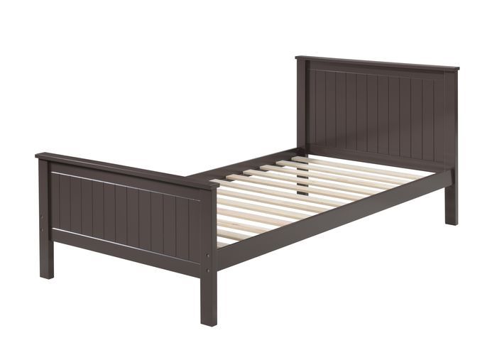 ACME Bungalow Twin Bed #color_Chocolate Finish