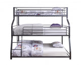 Caius Triple Metal Bunk Bed (Twin/Full/Queen)