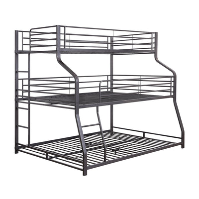 Caius Triple Metal Bunk Bed (Twin/Full/Queen)