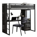 Cargo Twin Loft Bed with Desk