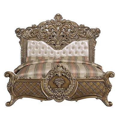 ACME Constantine Eastern King Bed #color_Brown