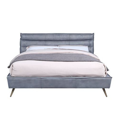 ACME Doris Eastern King Bed #color_Vntage-White