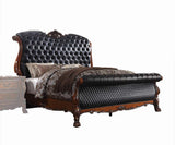 ACME Dresden Eastern King Bed #color_Cherry Oak
