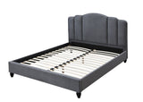 ACME Giada Eastern King Bed #color_Charcoal Fabric