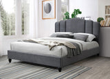 ACME Giada Queen Bed #color_Charcoal Fabric