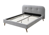 ACME Graves Eastern King Bed #color_Gray Fabric
