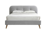 ACME Graves Eastern King Bed #color_Gray Fabric