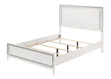 ACME Haiden Eastern King Bed #color_LED & White