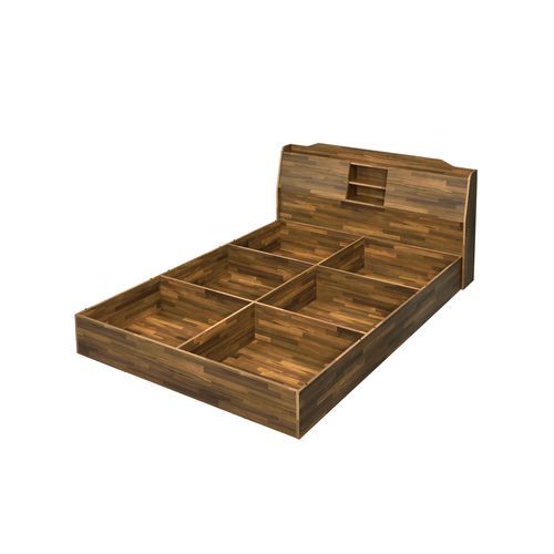 ACME Hestia Queen Bed #color_Walnut