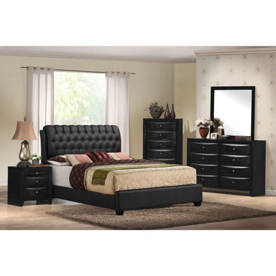 ACME Ireland II Queen Bed #color_Black