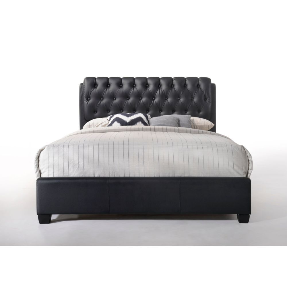 ACME Ireland II Queen Bed #color_Black