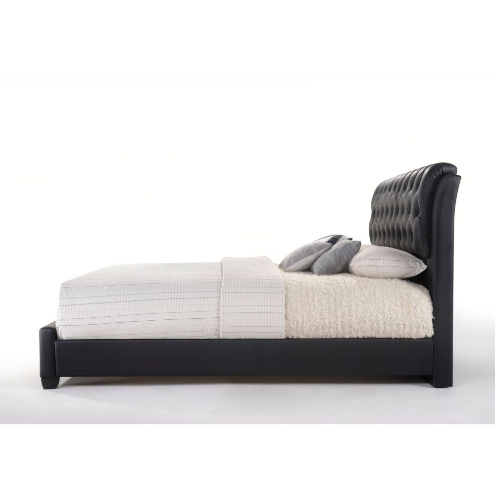 ACME Ireland II Queen Bed #color_Black