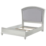 ACME Maverick Eastern King Bed #color_ Platinum