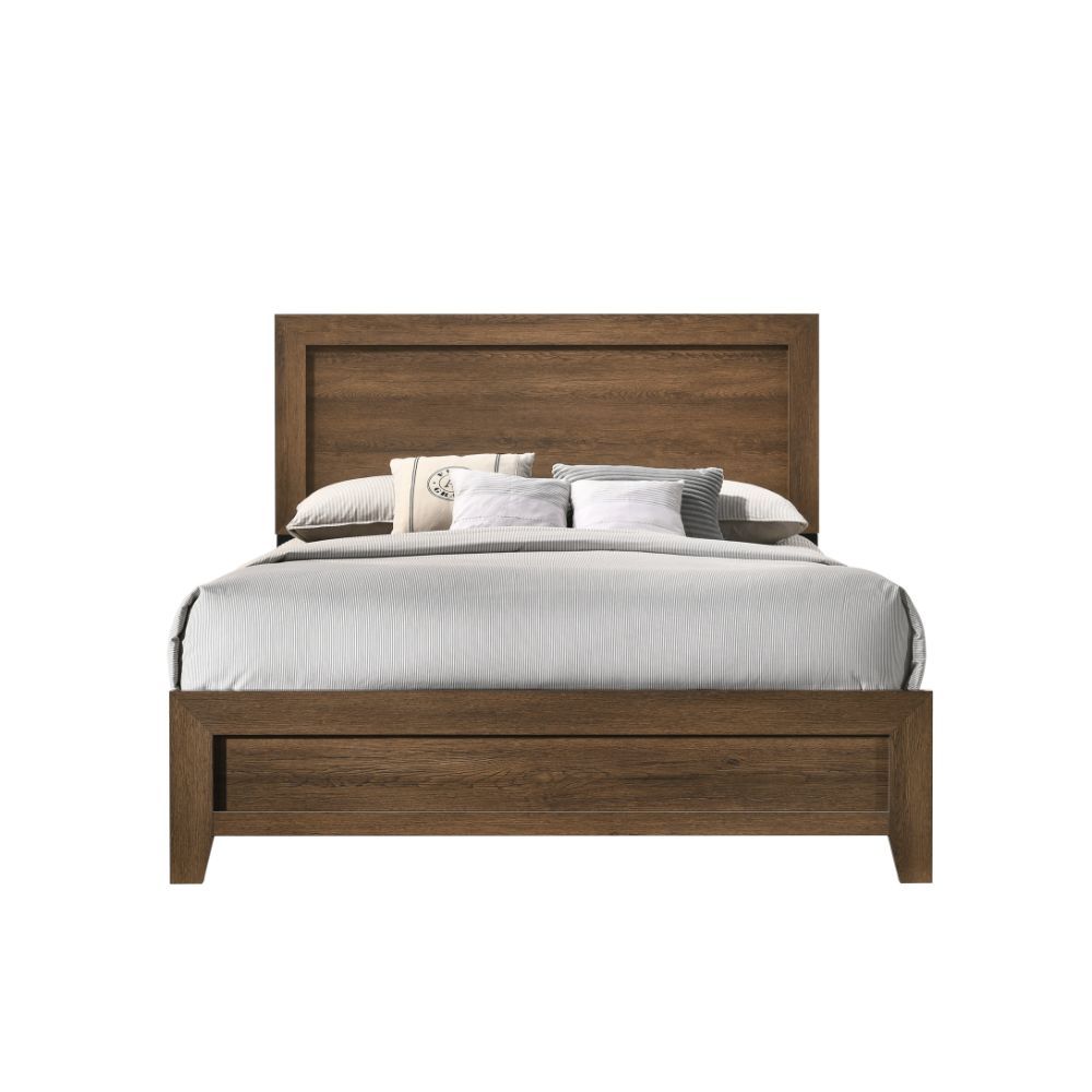 ACME Miquell Queen Bed #color_Oak