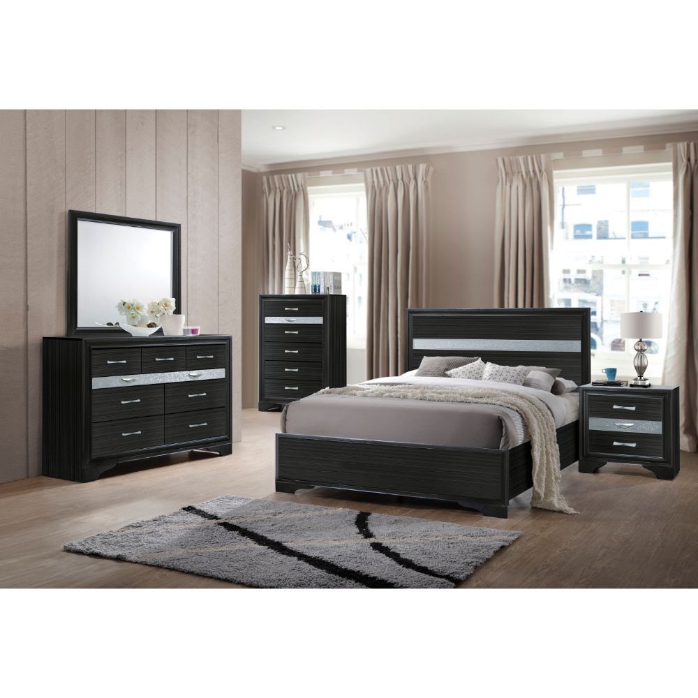 ACME Naima Full Bed #color_Black