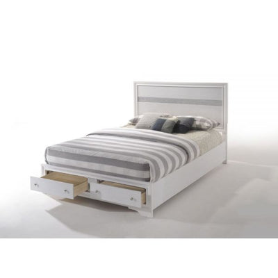 ACME Naima Queen Bed #color_White