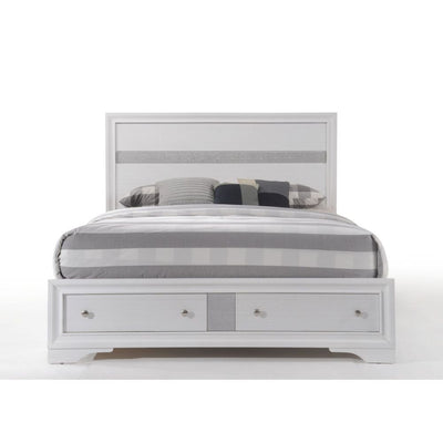 ACME Naima Queen Bed #color_White