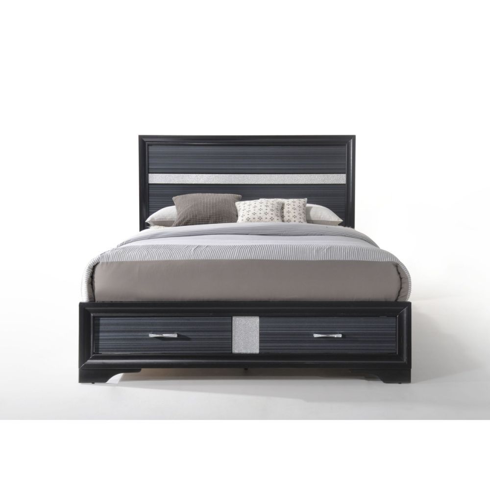 ACME Naima Queen Bed #color_Black