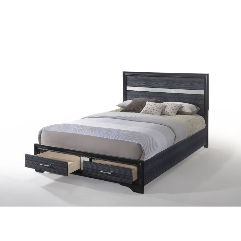 ACME Naima Queen Bed #color_Black