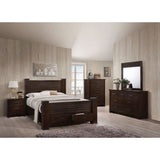 ACME Panang Queen Bed #color_Mahogany