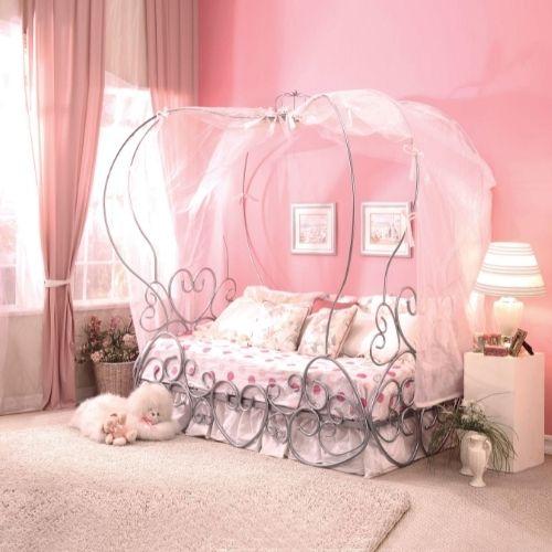 Priya Princess Carriage Canopy Bed