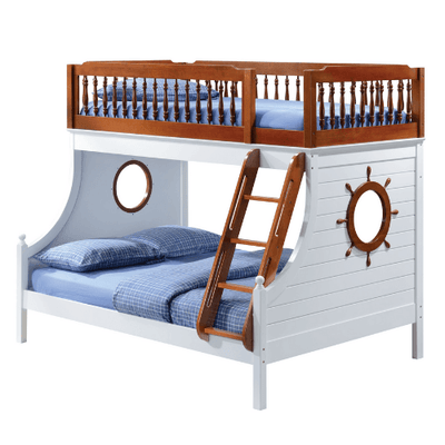 Sailor Twin/Full Nautical Themed Bunk Bed