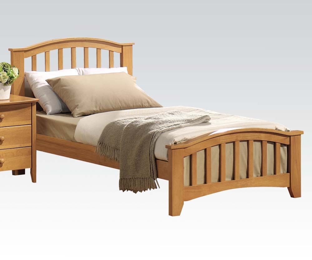 ACME San Marino Twin Bed #color_Maple