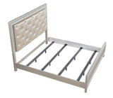 ACME Sliverfluff California King Bed #color_Grey