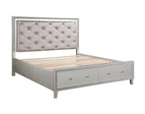 ACME Sliverfluff Queen Bed #color_Champagne 