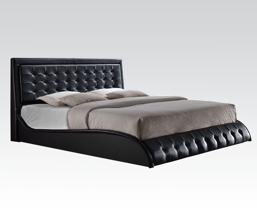 ACME Tirrel Queen Bed #color_Black 