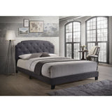 ACME Tradilla Queen Bed #color_Gray Fabric