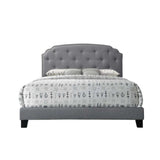 ACME Tradilla Queen Bed #color_Gray Fabric
