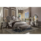 ACME Versailles Eastern King Bed #colorAntique-Platinum